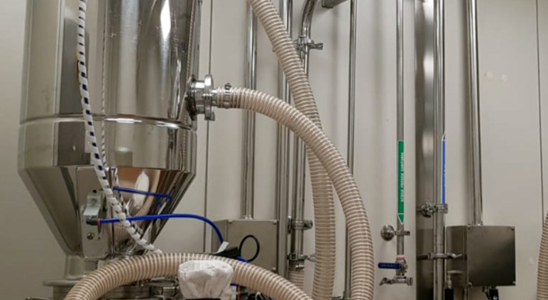 , Pneumatic conveying for pharmaceutical powders, Apply Italia